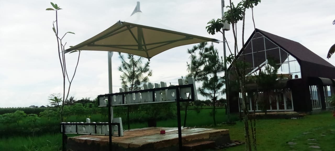 Atap Membran Bogor untuk Villa