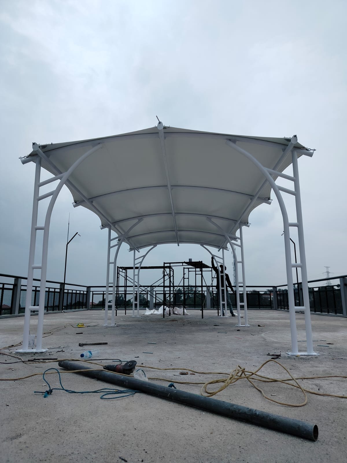 Jasa Kanopi Membran Bogor Desain Custom