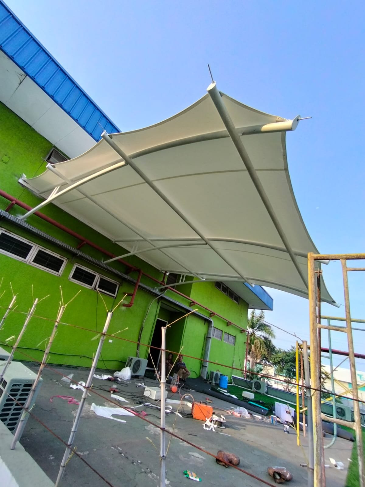 Jasa Kanopi Membran Makassar Profesional